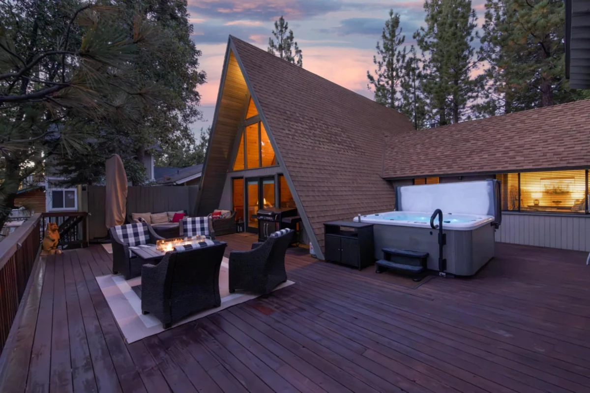 Treehouse Cottage A-Frame + Games + Spa + BBQ #72