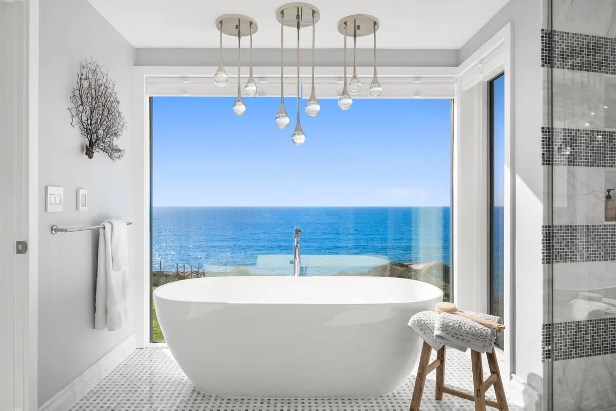 Distinguished Oceanfront Point Estate with Iconic Beach + Mountain Vistas #3