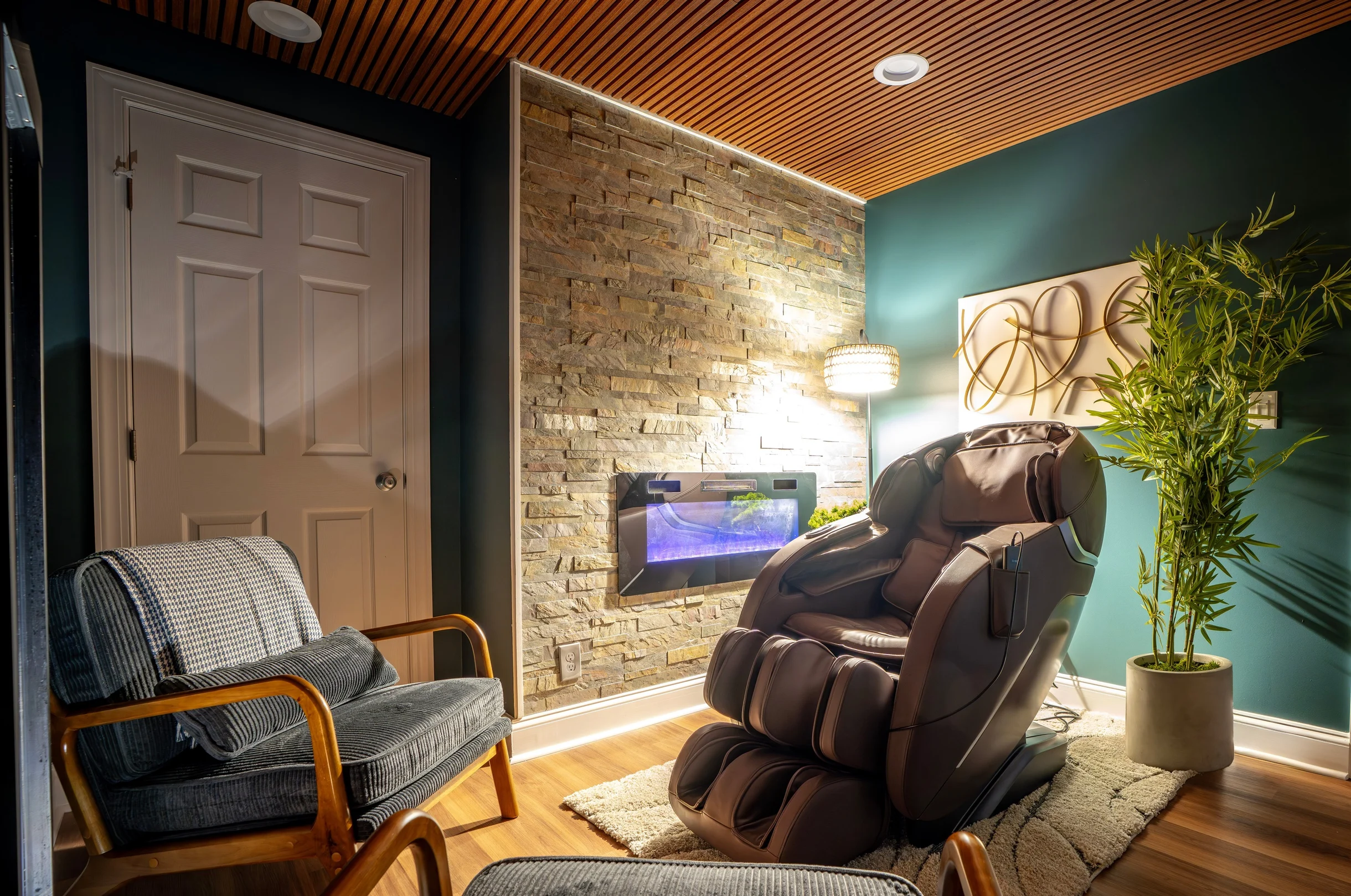 FamilyFun+Wellness:HotTub Sauna Massage Chair #9