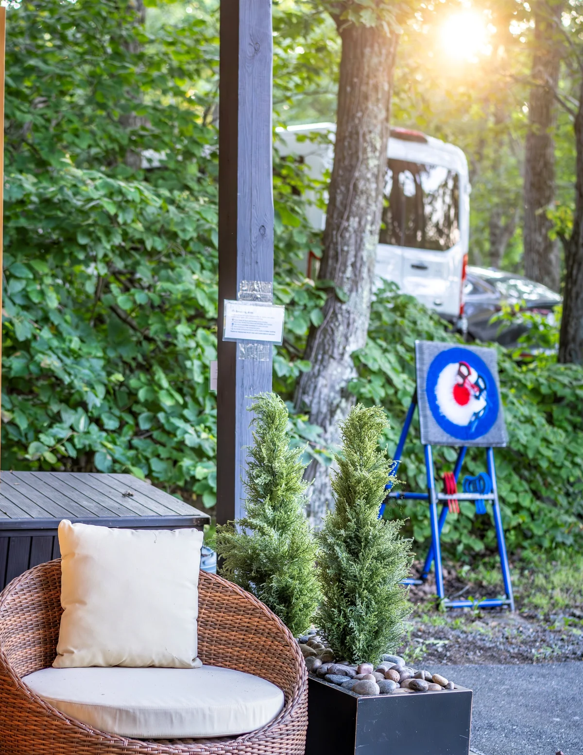 FamilyFun+Wellness:HotTub Sauna Massage Chair #91