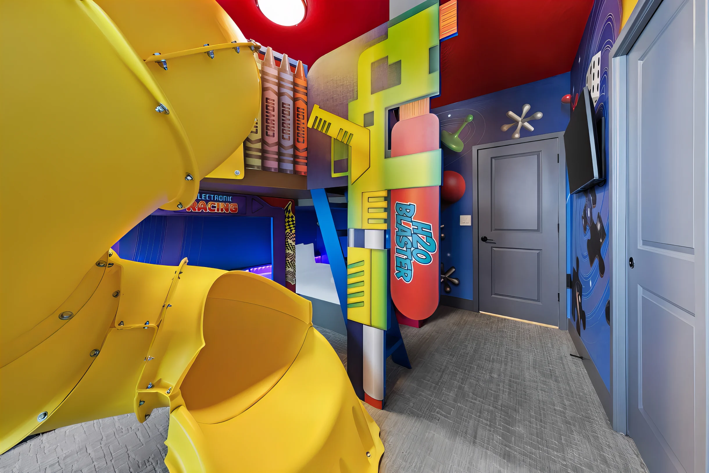 VOR5235AA: 6 Bed, Toy Box, Gaming Loft #34