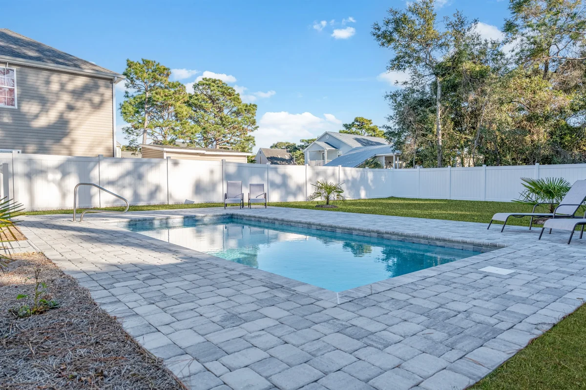 Charming 4BR Beach House with Heated Pool & Outdoor Grill