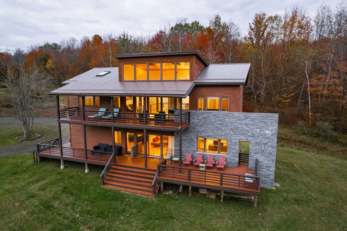 Secluded Catskills • 20 Acres, Views + Fire Pit #24