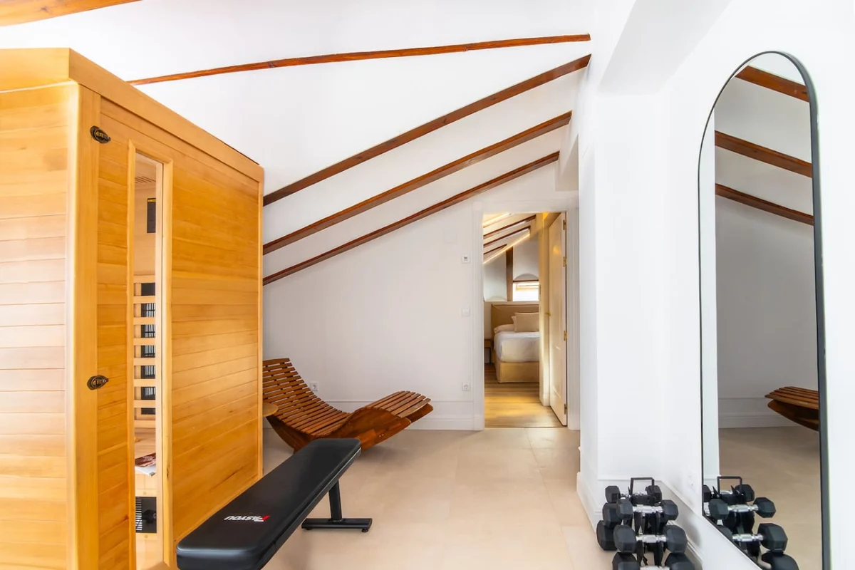 Palacio Manzanos Haro| Wellness & Wine |Gym |Sauna #26