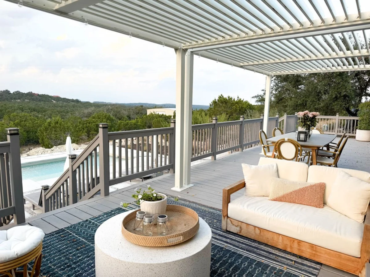 Hill Country Retreat on 4+ Acres with Saltwater Pool & Sunset Views #4