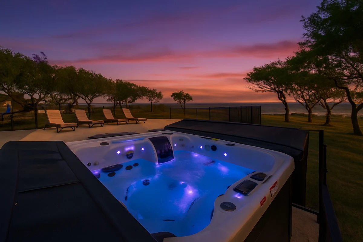 Waterfront Pool Private Pier Guest Bungalow Coastal Escape property photo 3