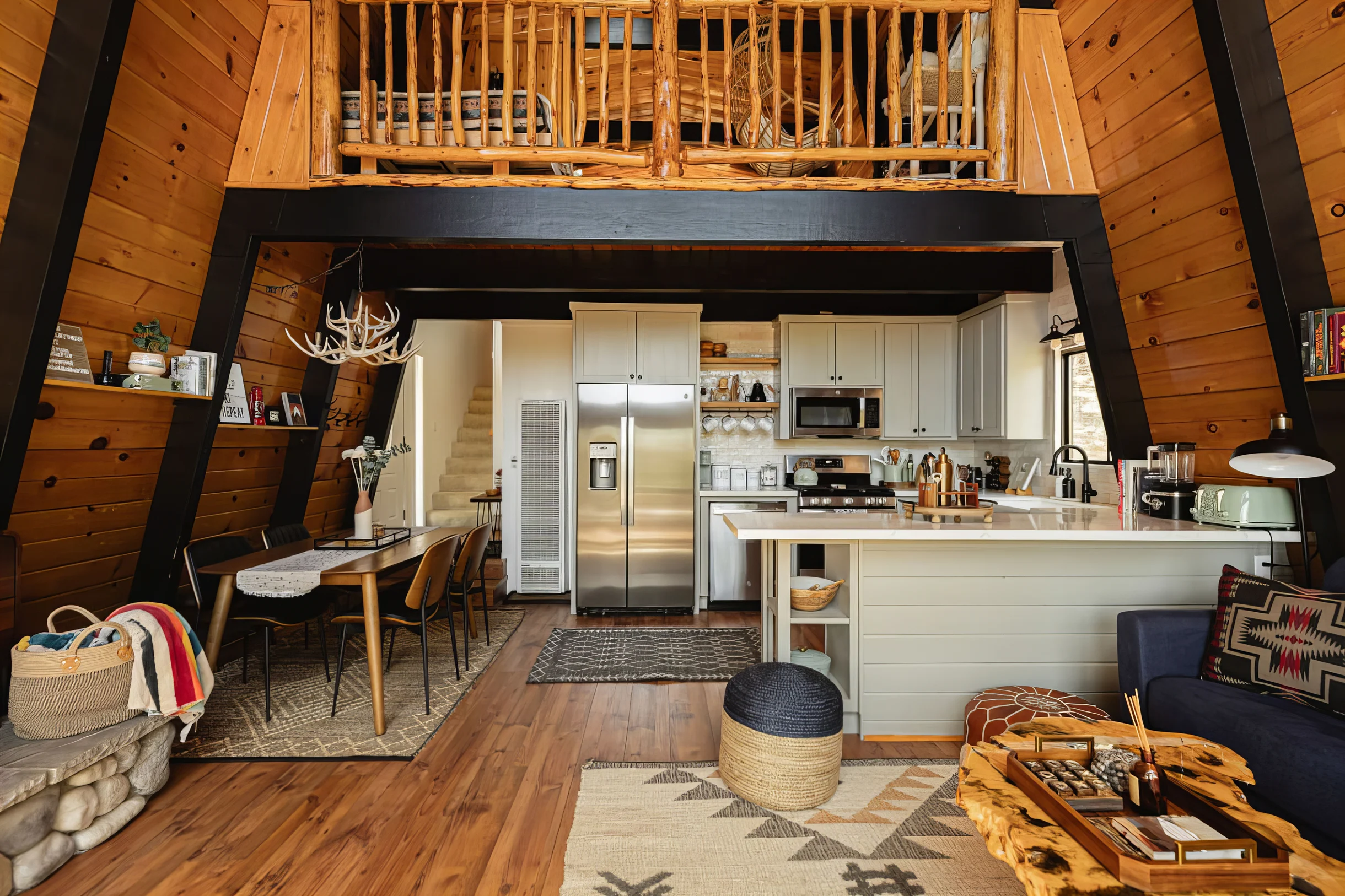Cozy A-Frame vibes w. Lake & Ski views, AC #21