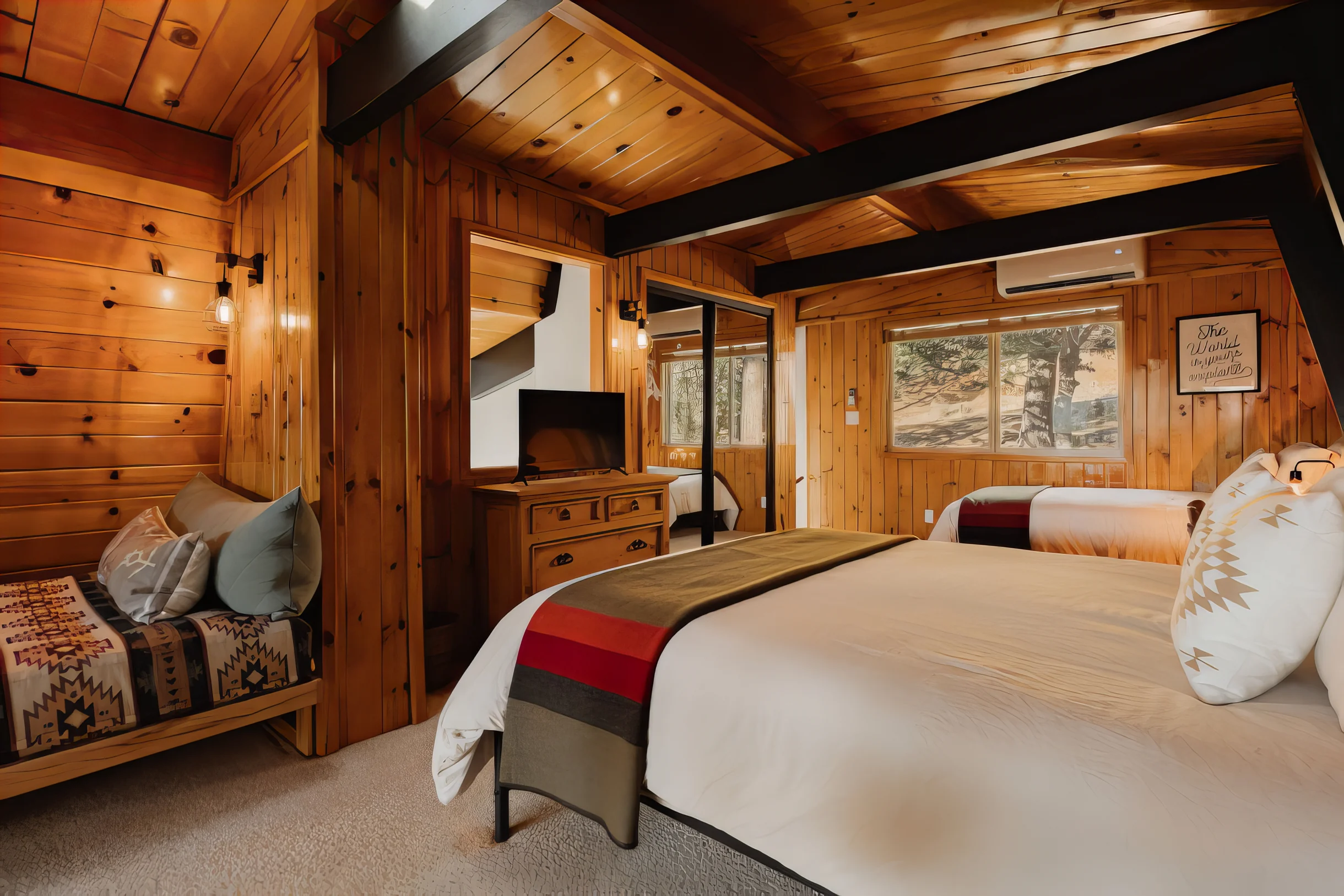 Cozy A-Frame vibes w. Lake & Ski views, AC #27