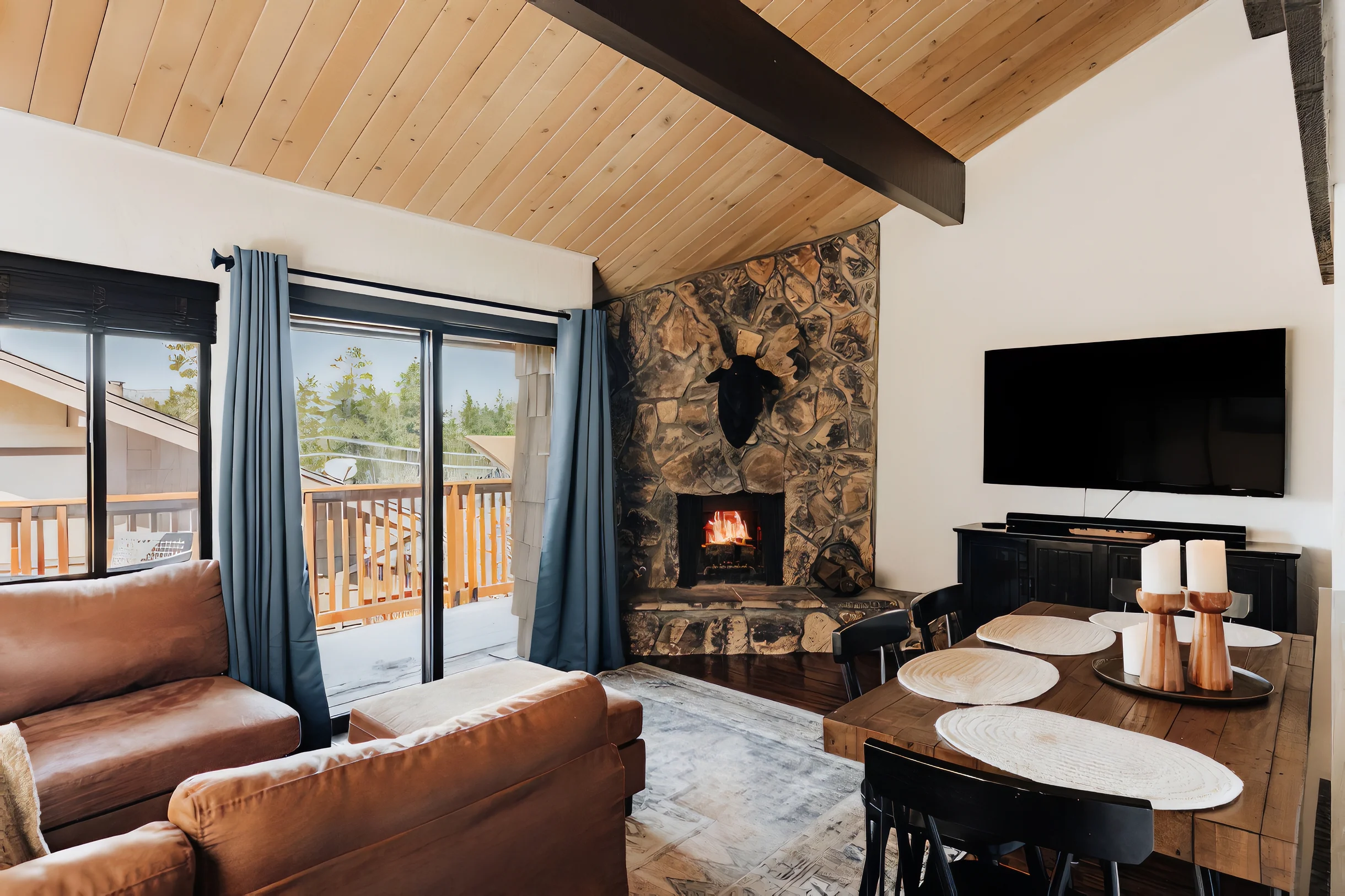 Summit Solace, Steps to Snow Summit w/ Hot tub #7