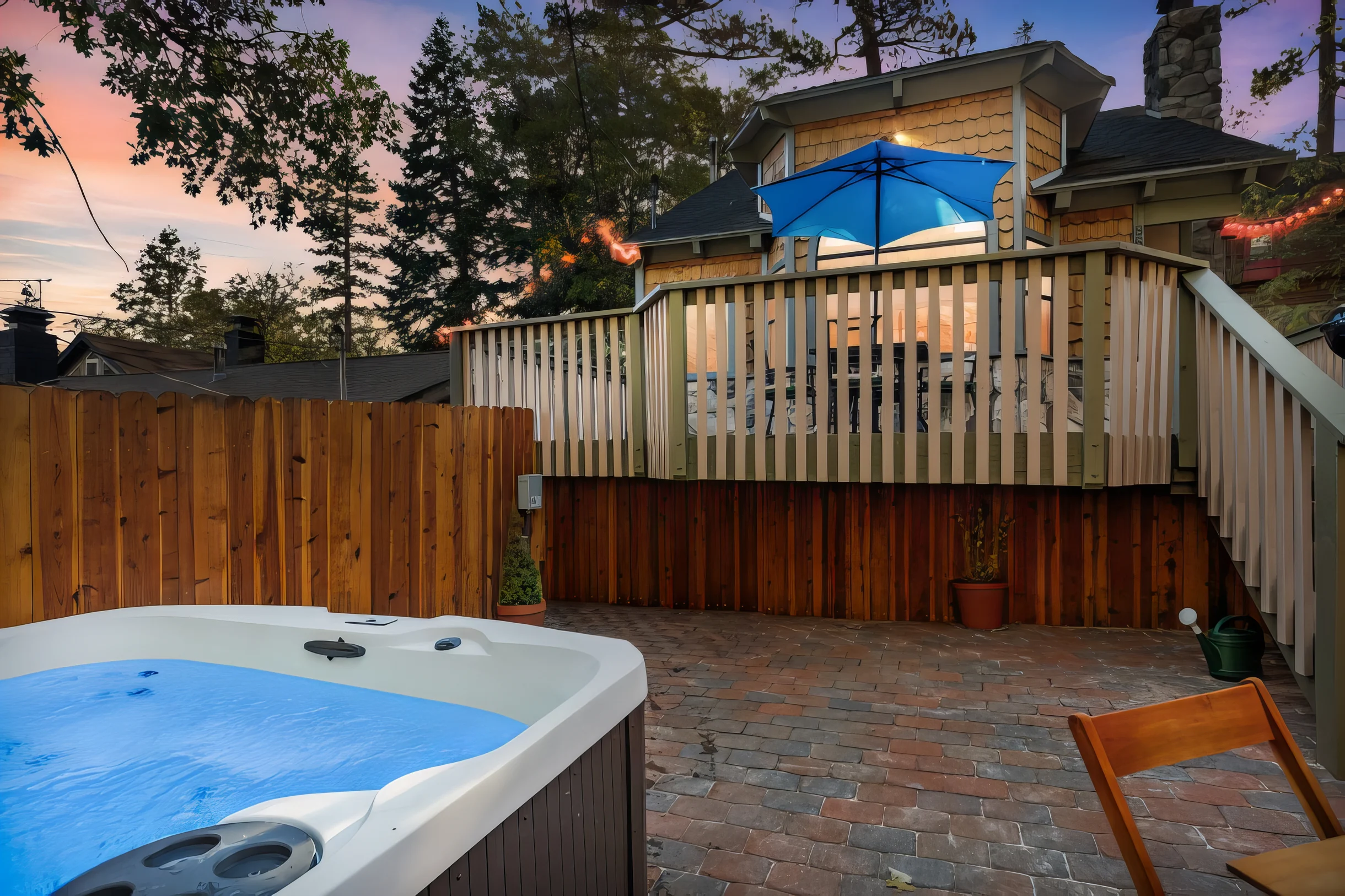 2BR Acorn Cottage w Fireplace, Hot Tub & BBQ #10