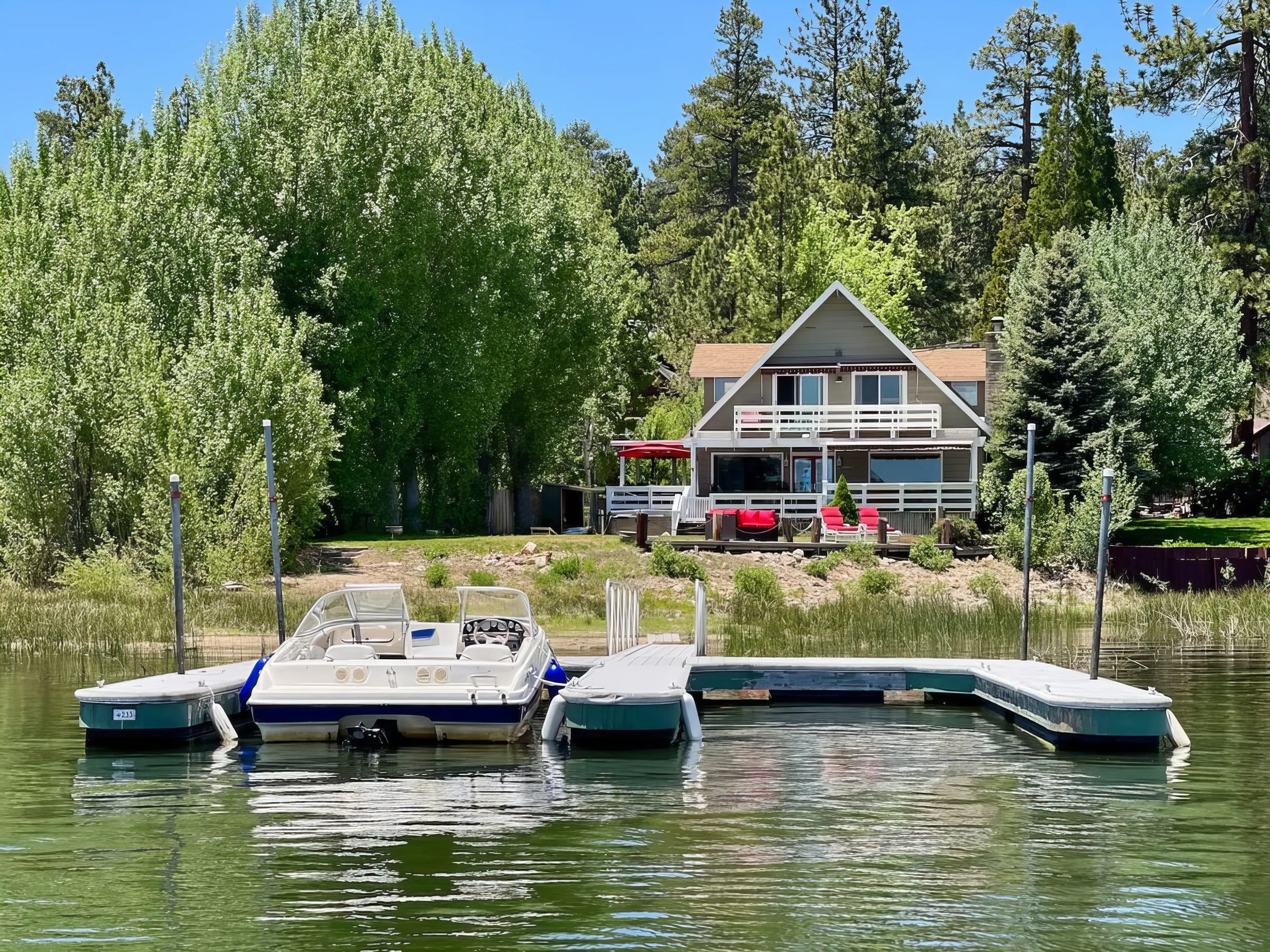 4BR Lakefront Vibes Getaway | Dock, Spa & Games #61