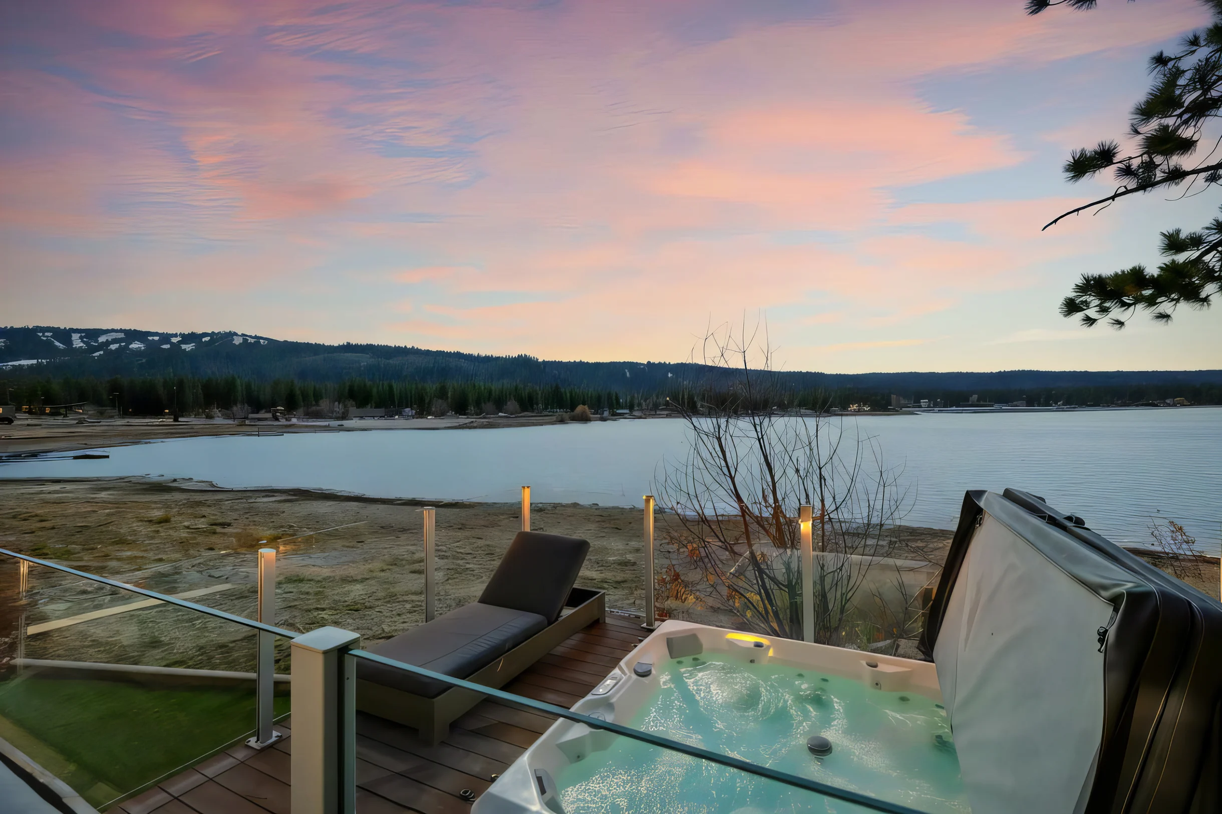 Whimsy by the Water Lakefront Cabin & Hot Tub #23