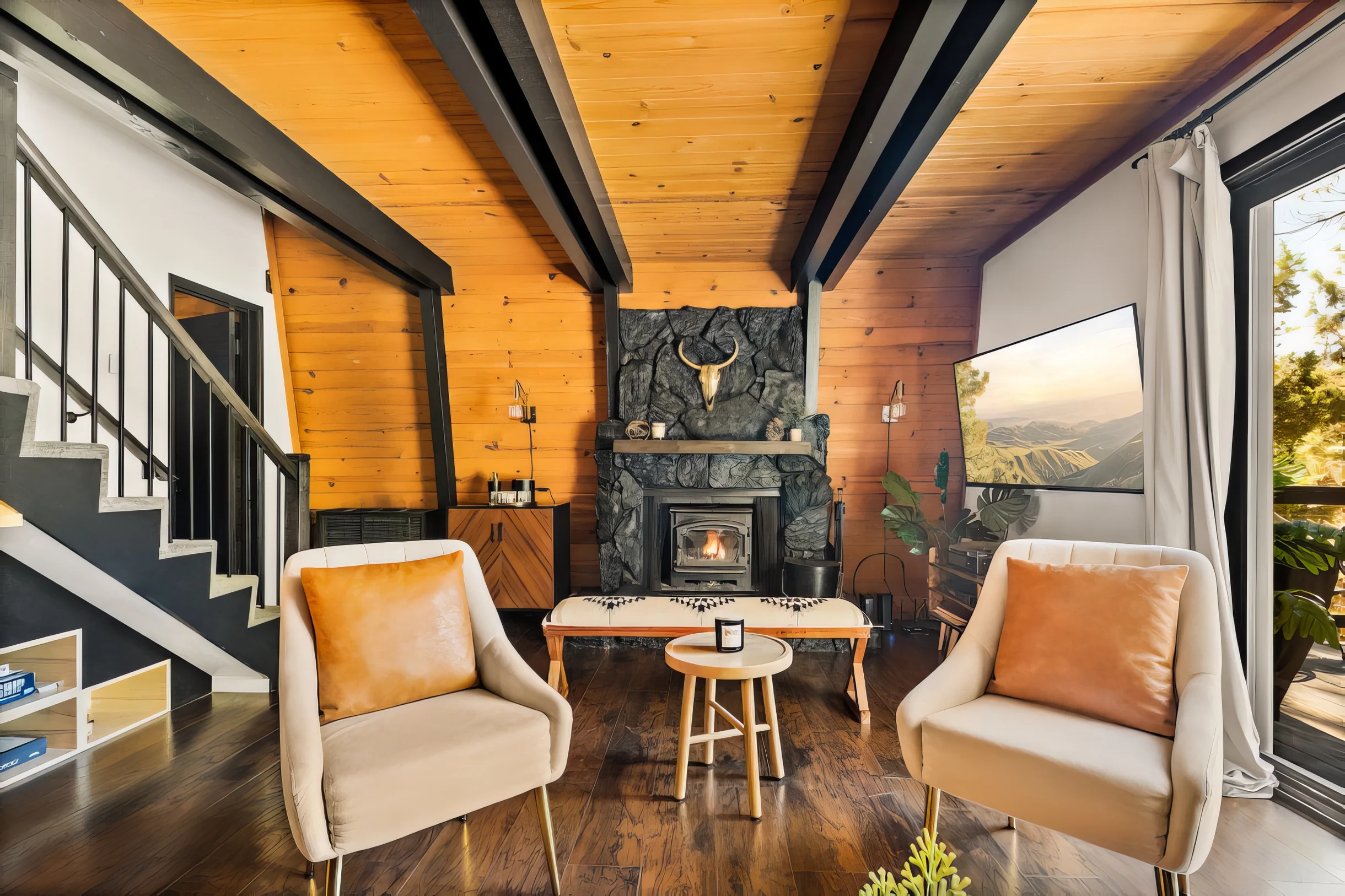 2BR Mid Century Retreat • EV, Hot Tub, BBQ #27