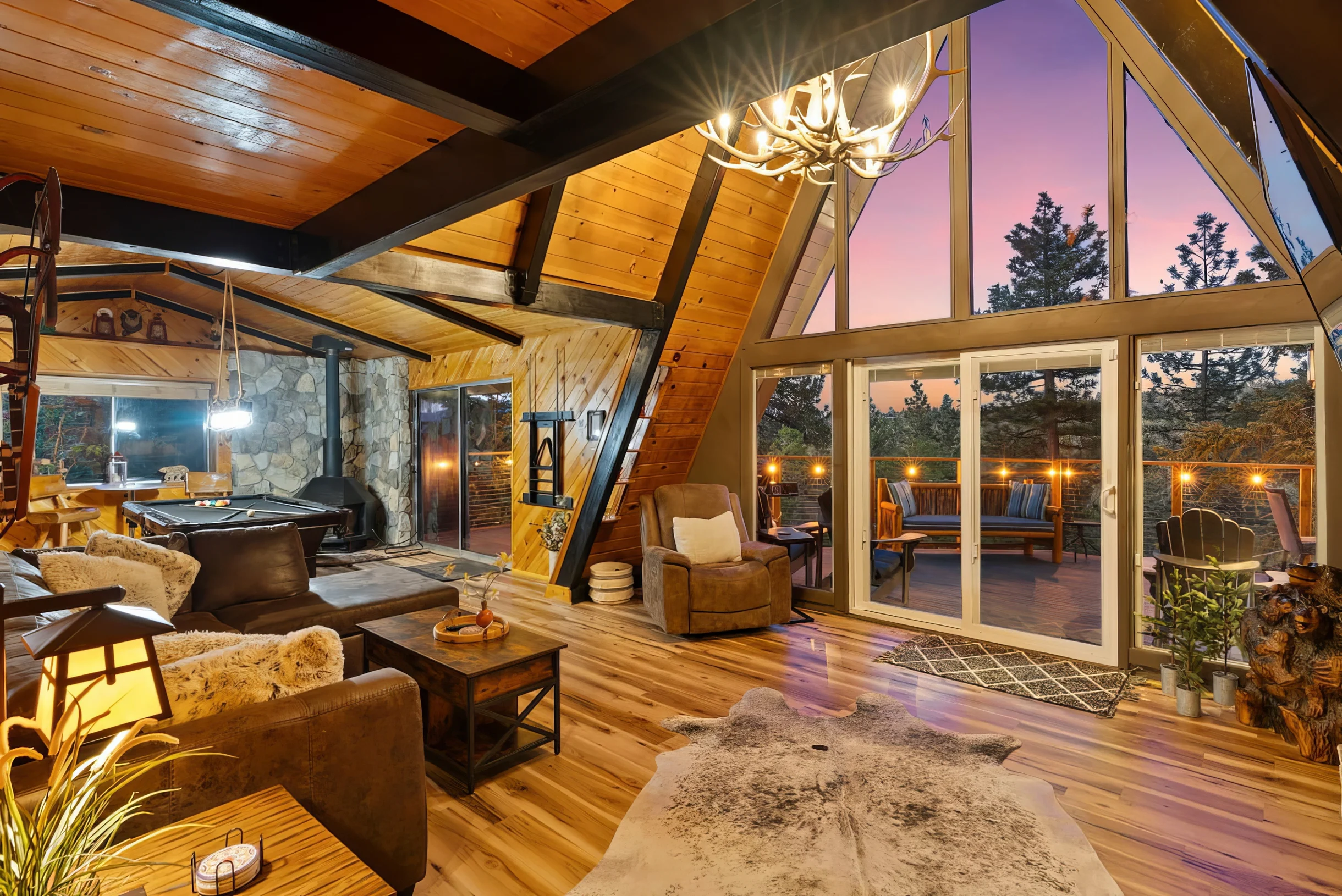 A Frame Slope Chalet |Mountain Views and Hot Tub #4