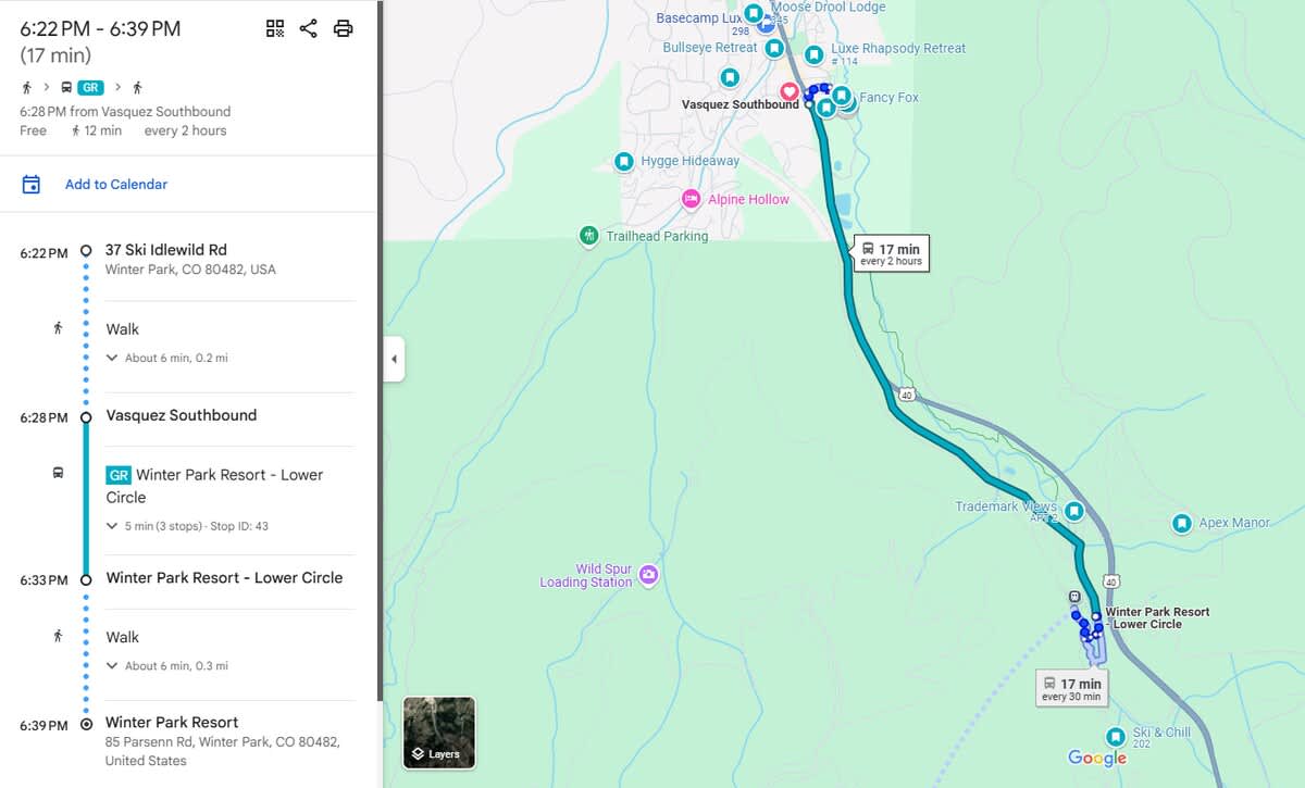 Wander Winter Park Alpine #130