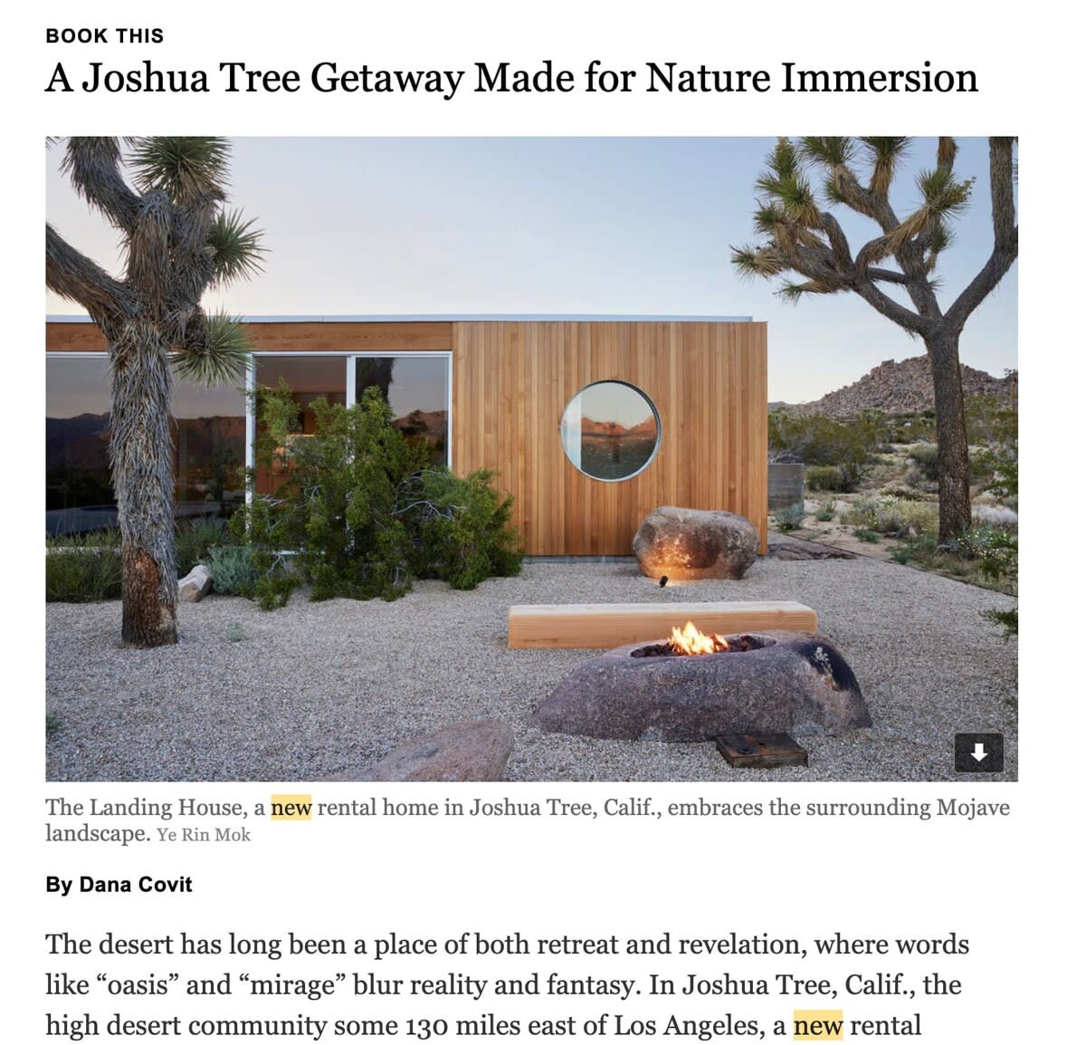 Wander Joshua Tree Manor #73
