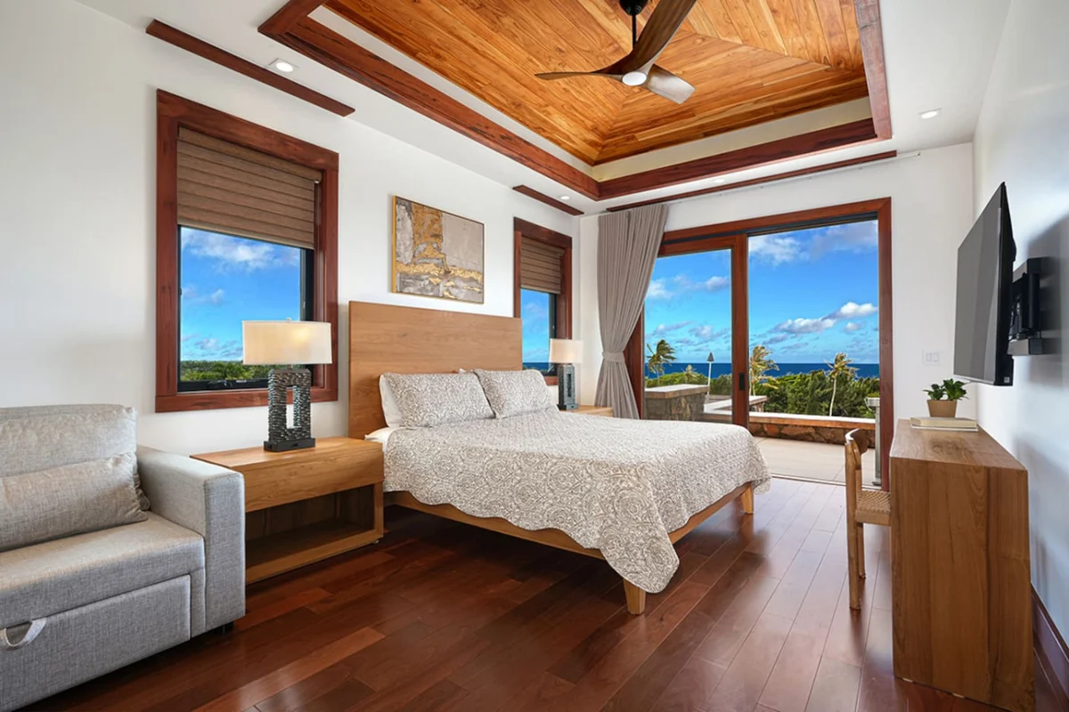 Kauai Oasis Luxe Ocean View, Pool SPA AC Sleep22 #112
