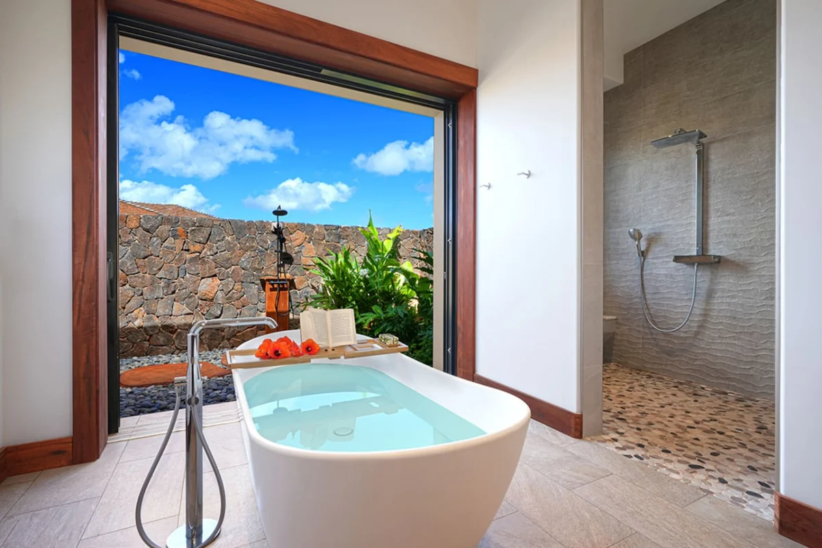 Kauai Oasis Luxe Ocean View, Pool SPA AC Sleep22 #64