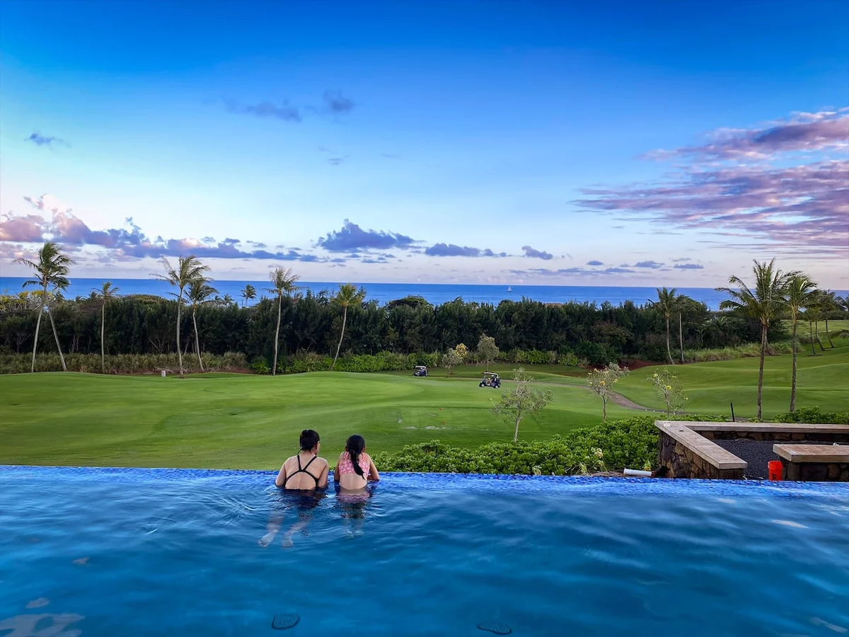 Kauai Oasis Luxe Ocean View, Pool SPA AC Sleep22 #143