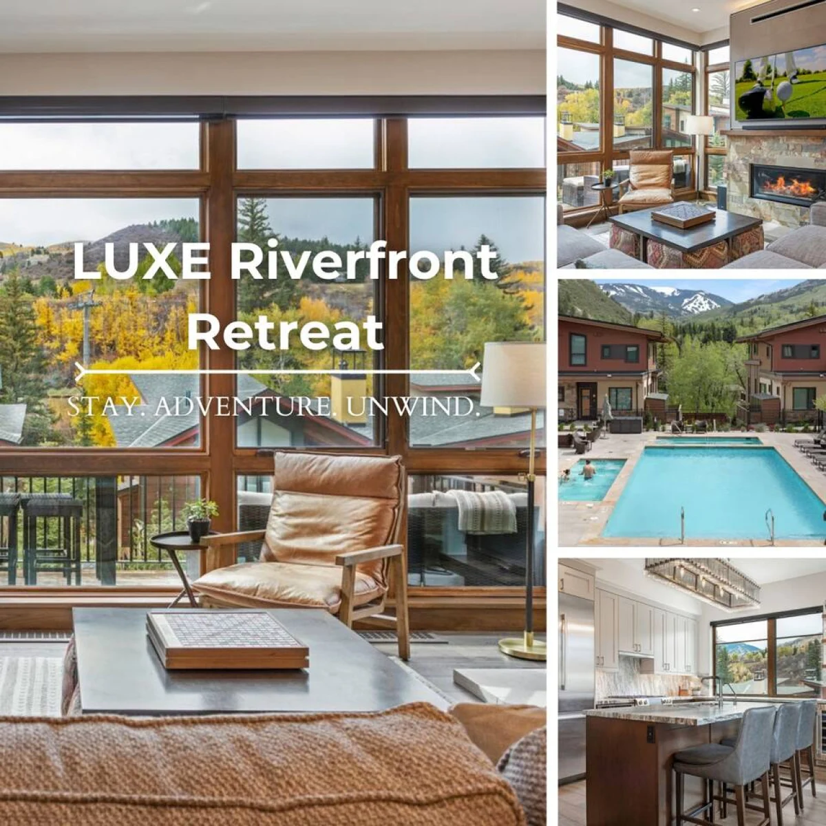 LUXE Riverfront Mountain Retreat | Walk to Gondola #61