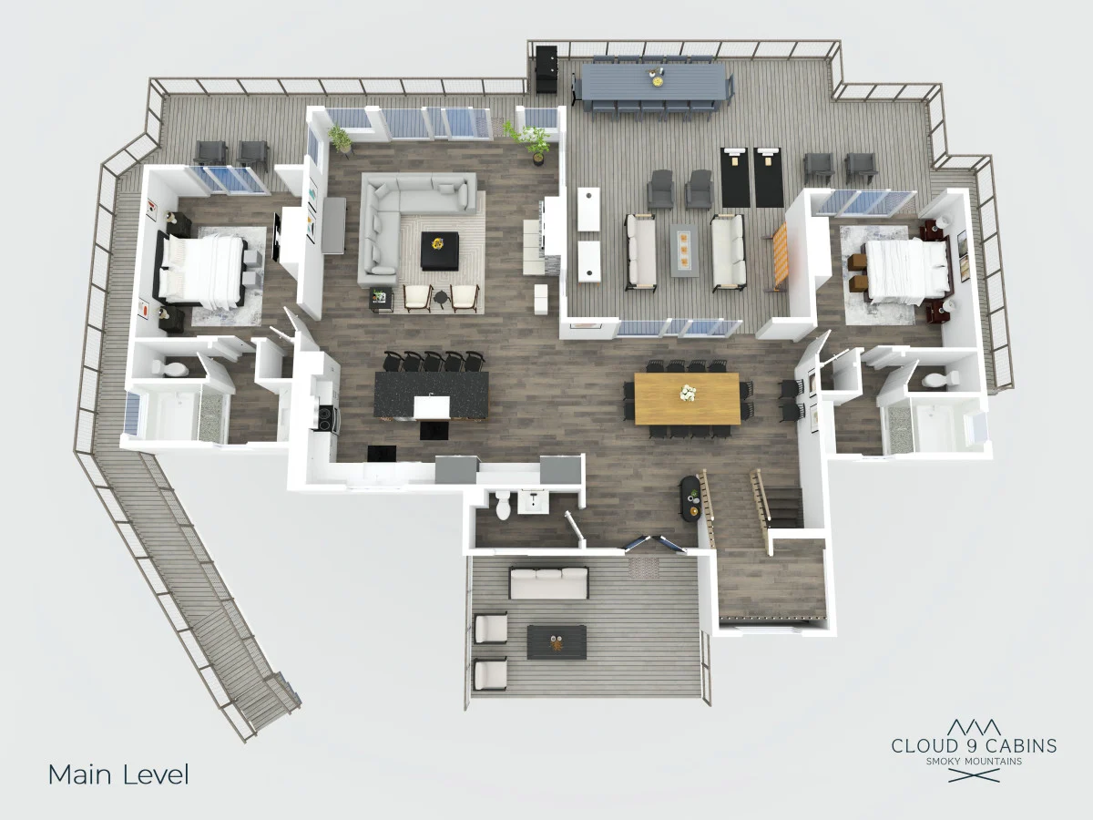 Swim Spa/Luxe Design/Views/GameRoom/Theater - Bear Bottom #255