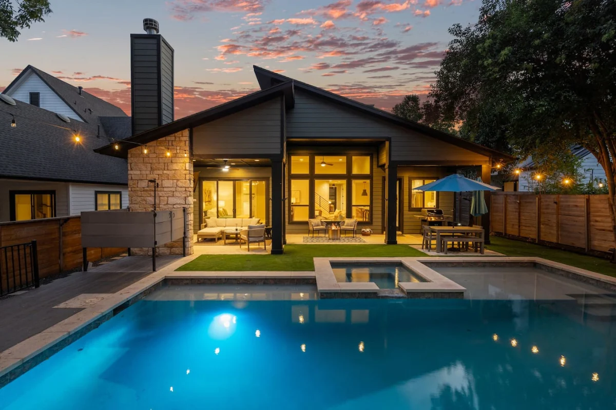 Zilker Home with Heated Pool, Hot Tub, Walkable #95
