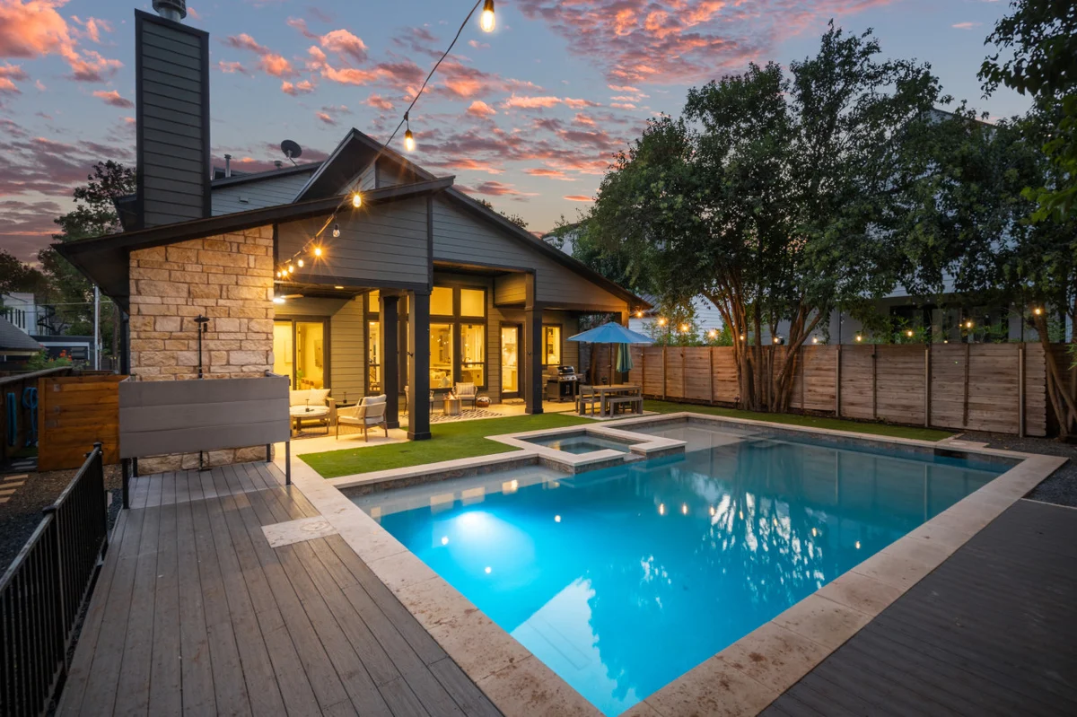 Zilker Home with Heated Pool, Hot Tub, Walkable #86