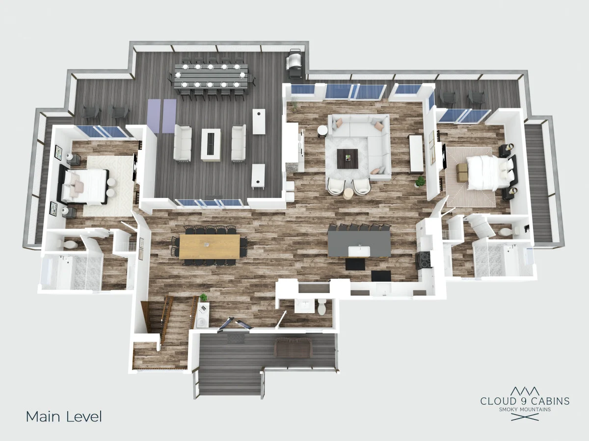 Swim Spa/Views/Gameroom/Theater/Luxe Design - Rabbit Run #178