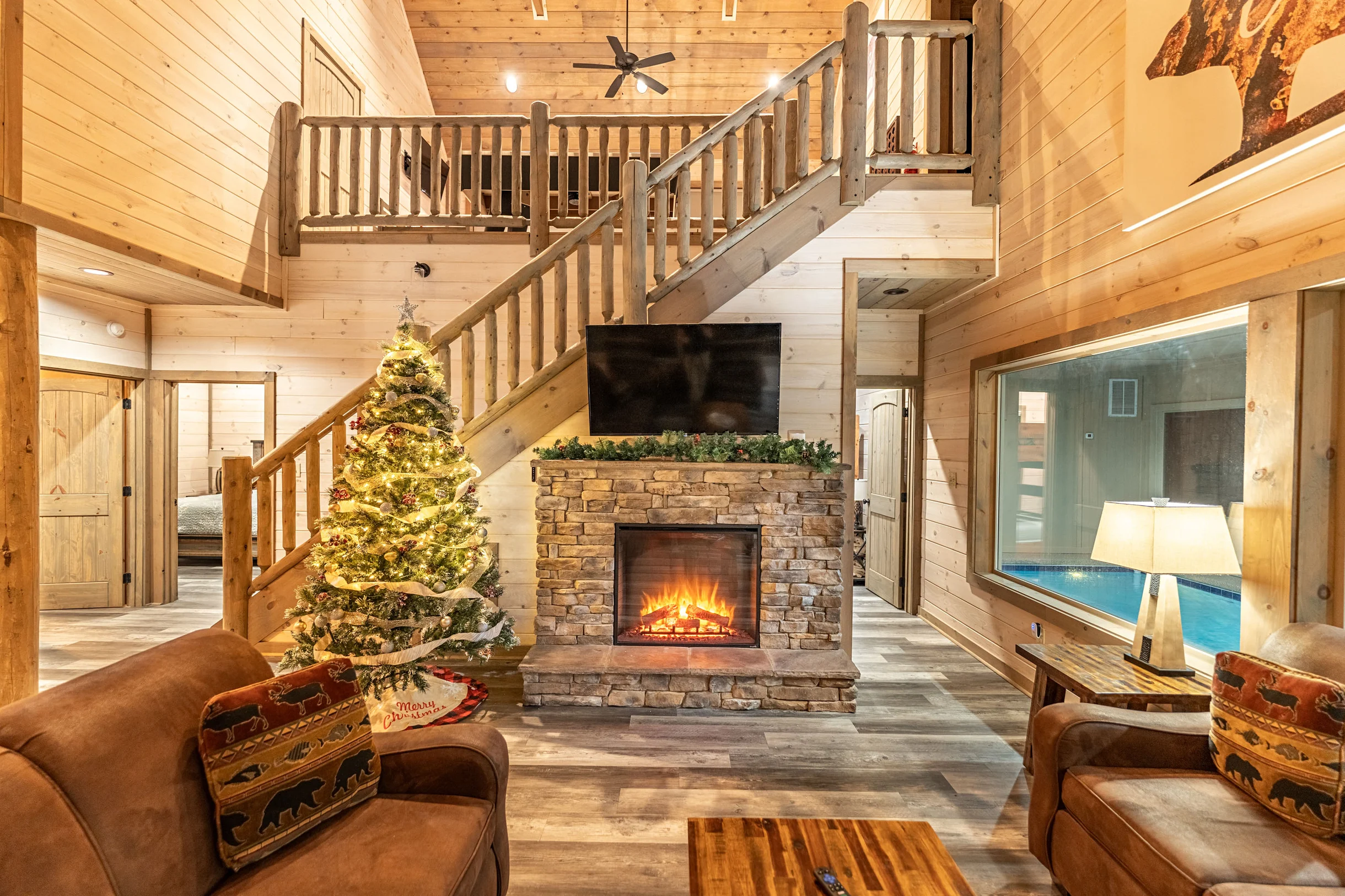 Family Gem! Wears Valley Area Indoor Pool Theater Game Rm Outdoor Fireplace Ship #38