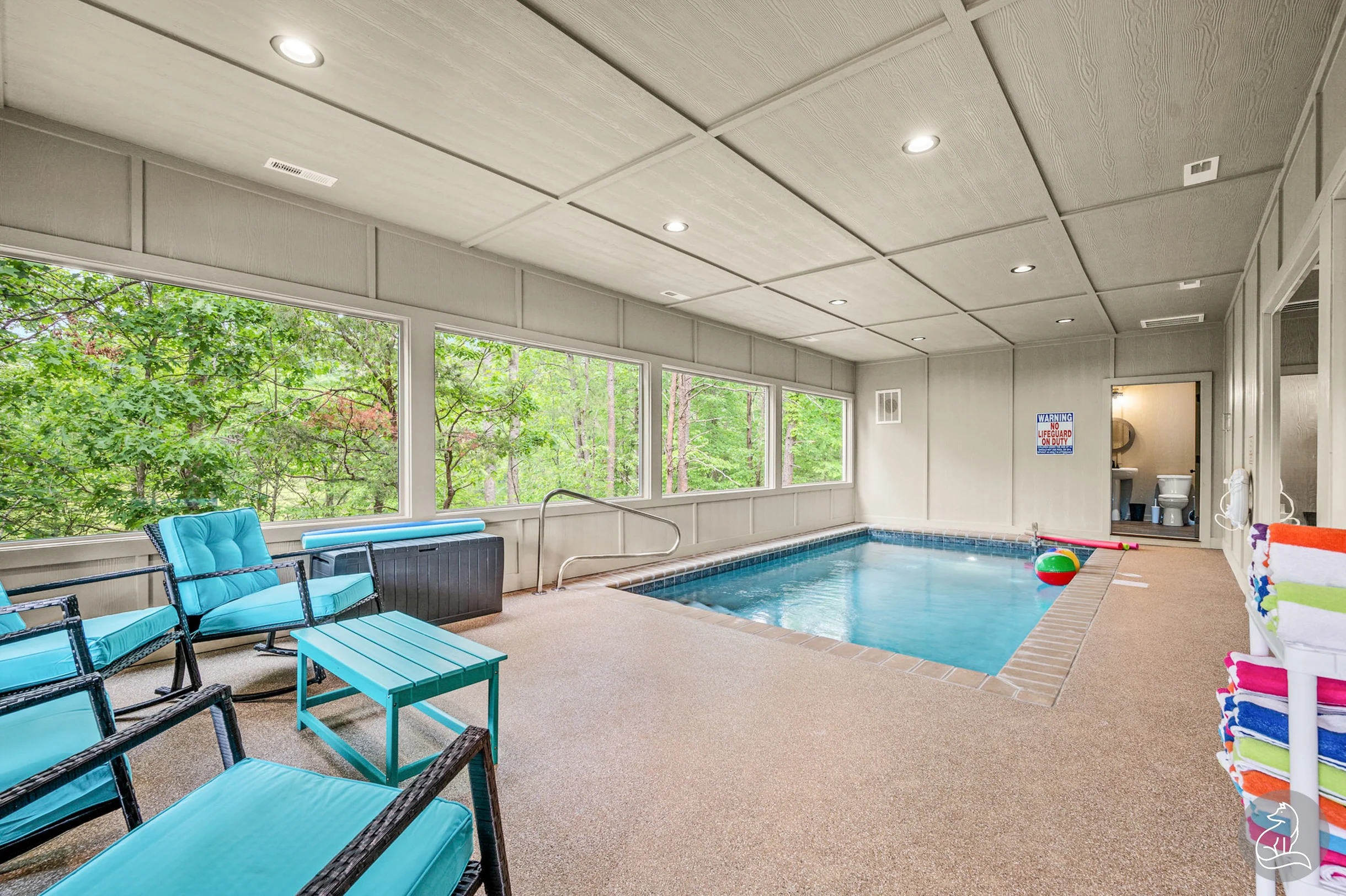 Private Getaway on 3 Acres 5BR Loaded 4King Suites Indoor Pool Theater Game Rm #27