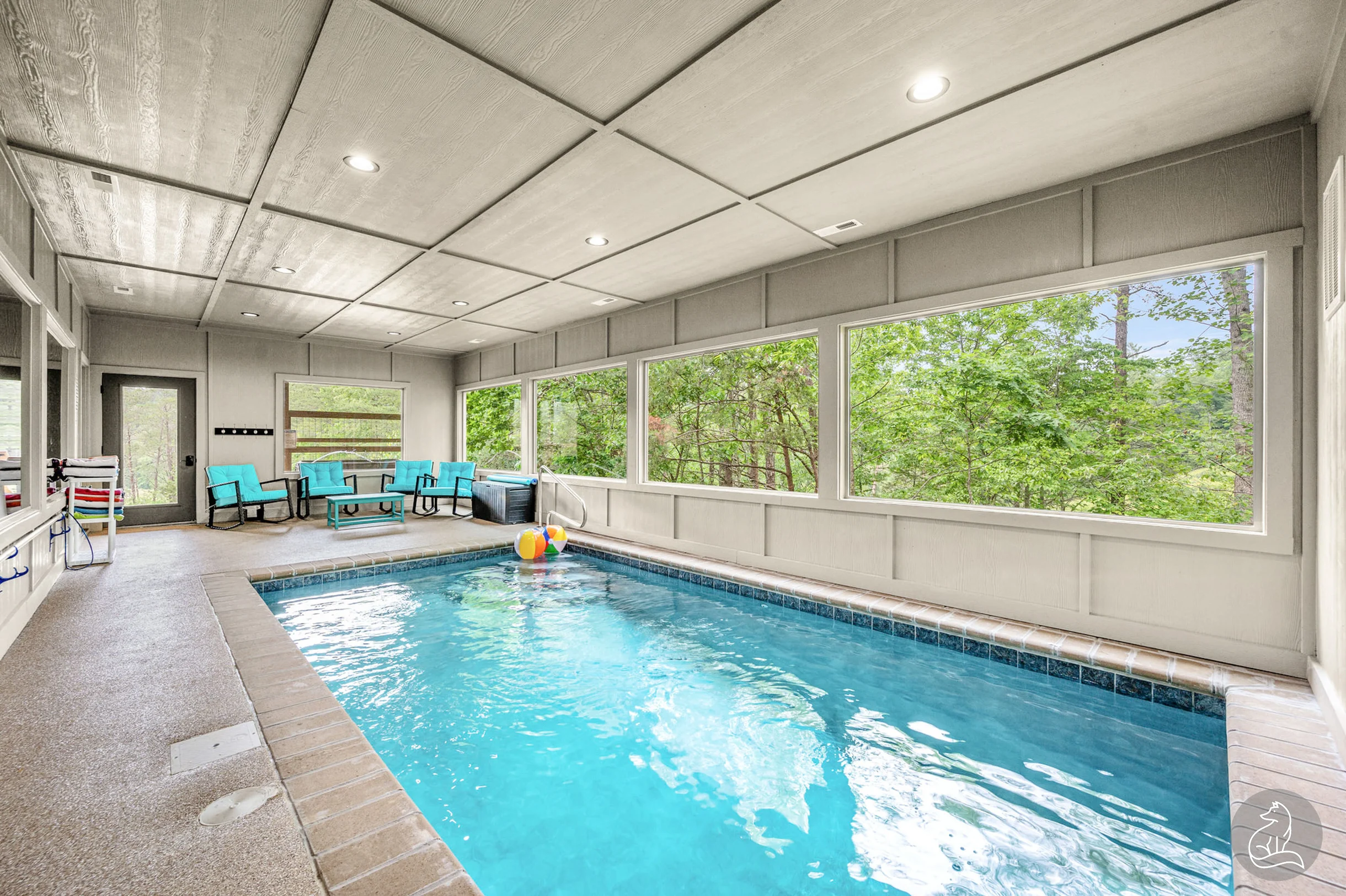Private Getaway on 3 Acres 5BR Loaded 4King Suites Indoor Pool Theater Game Rm #66