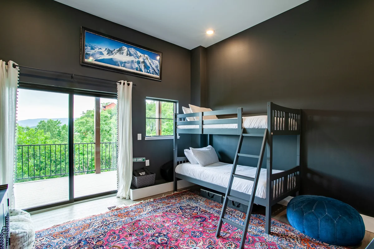 Bearly Haus | Modern Smoky Retreat | Indoor Pool | Hot Tub | Views | Sleeps 10 #64