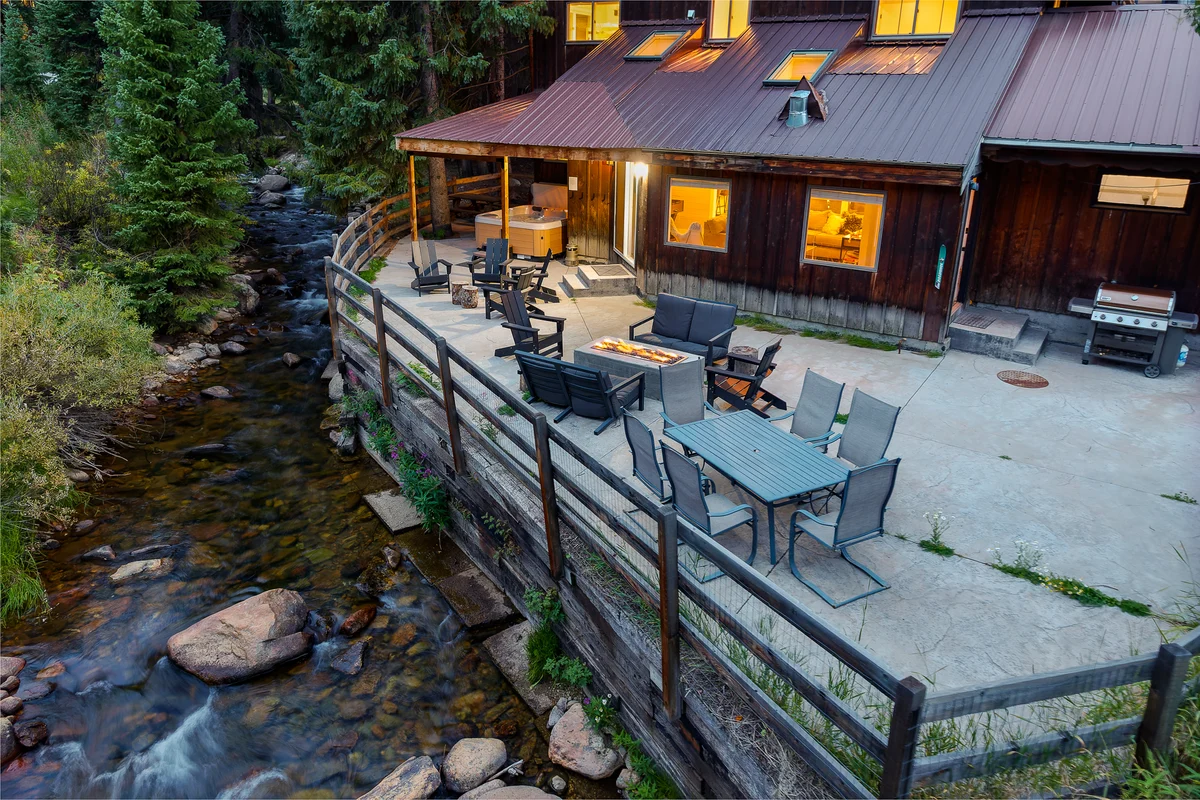 Slopeside River Front Chalet #17