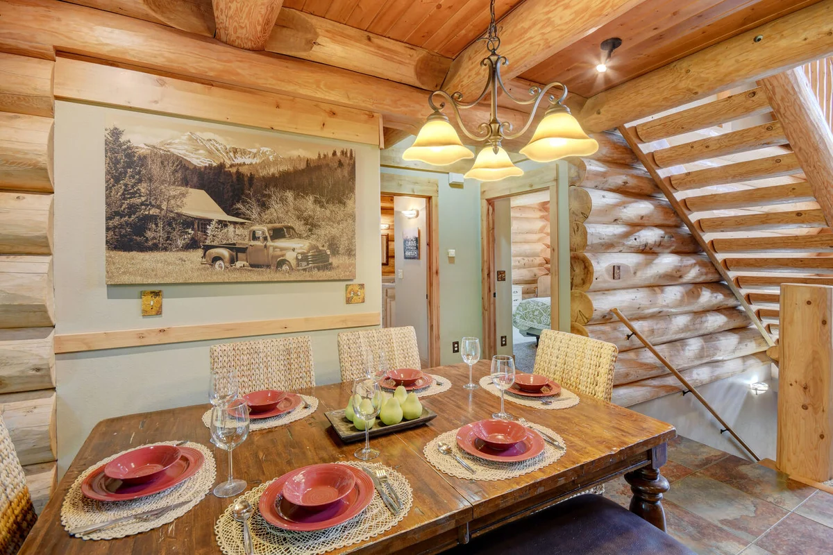 Mountain View Log Home #16