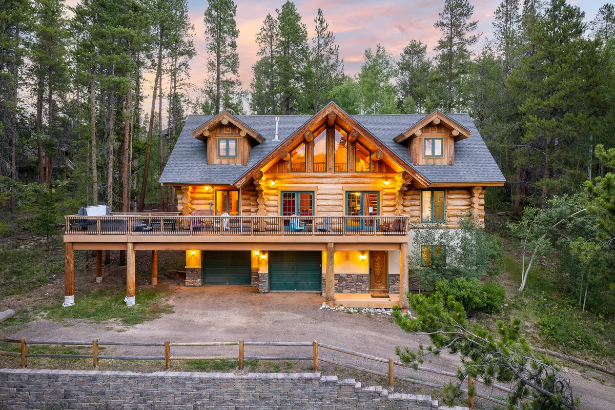 Mountain View Log Home #6
