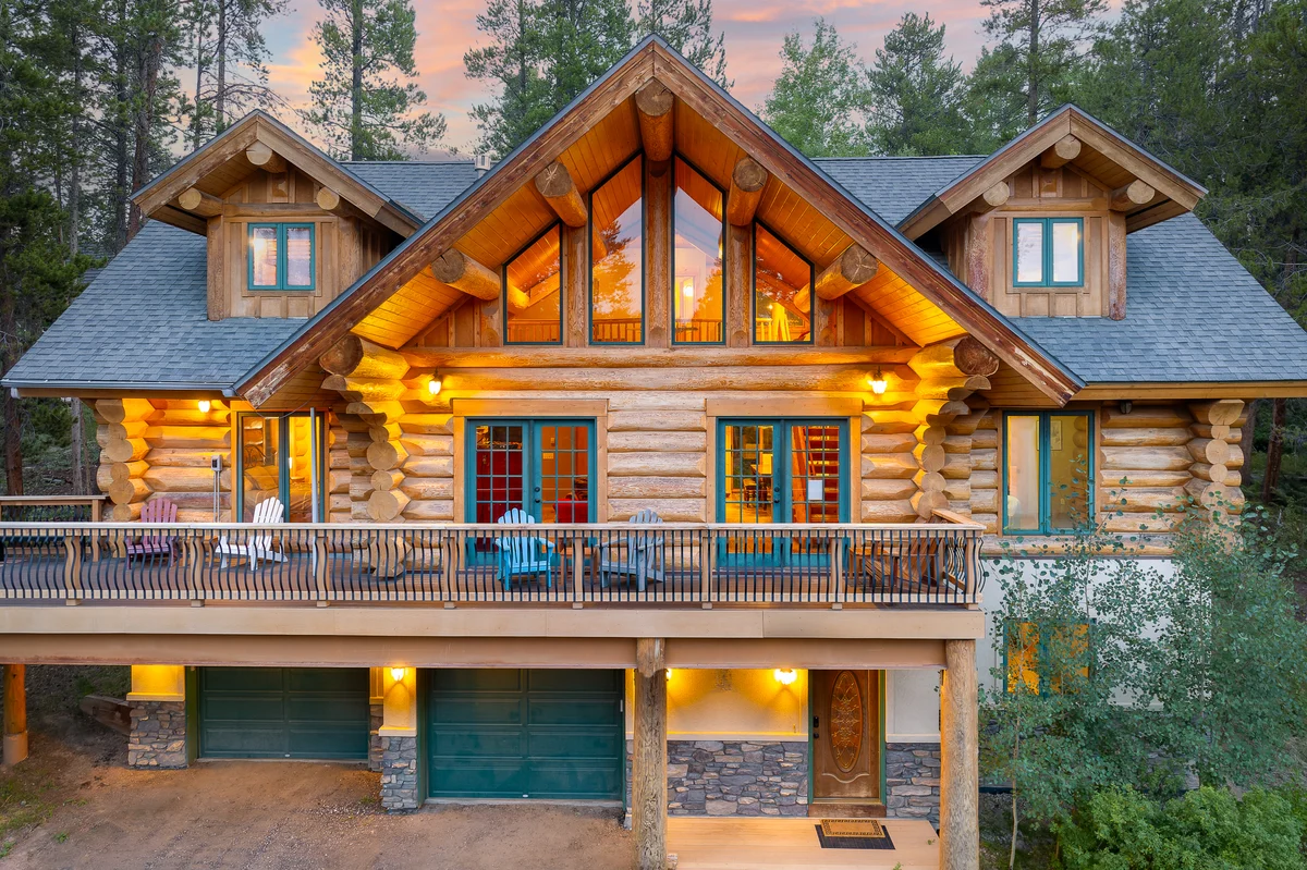Mountain View Log Home #29