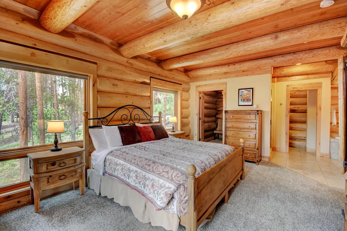 Mountain View Log Home #36