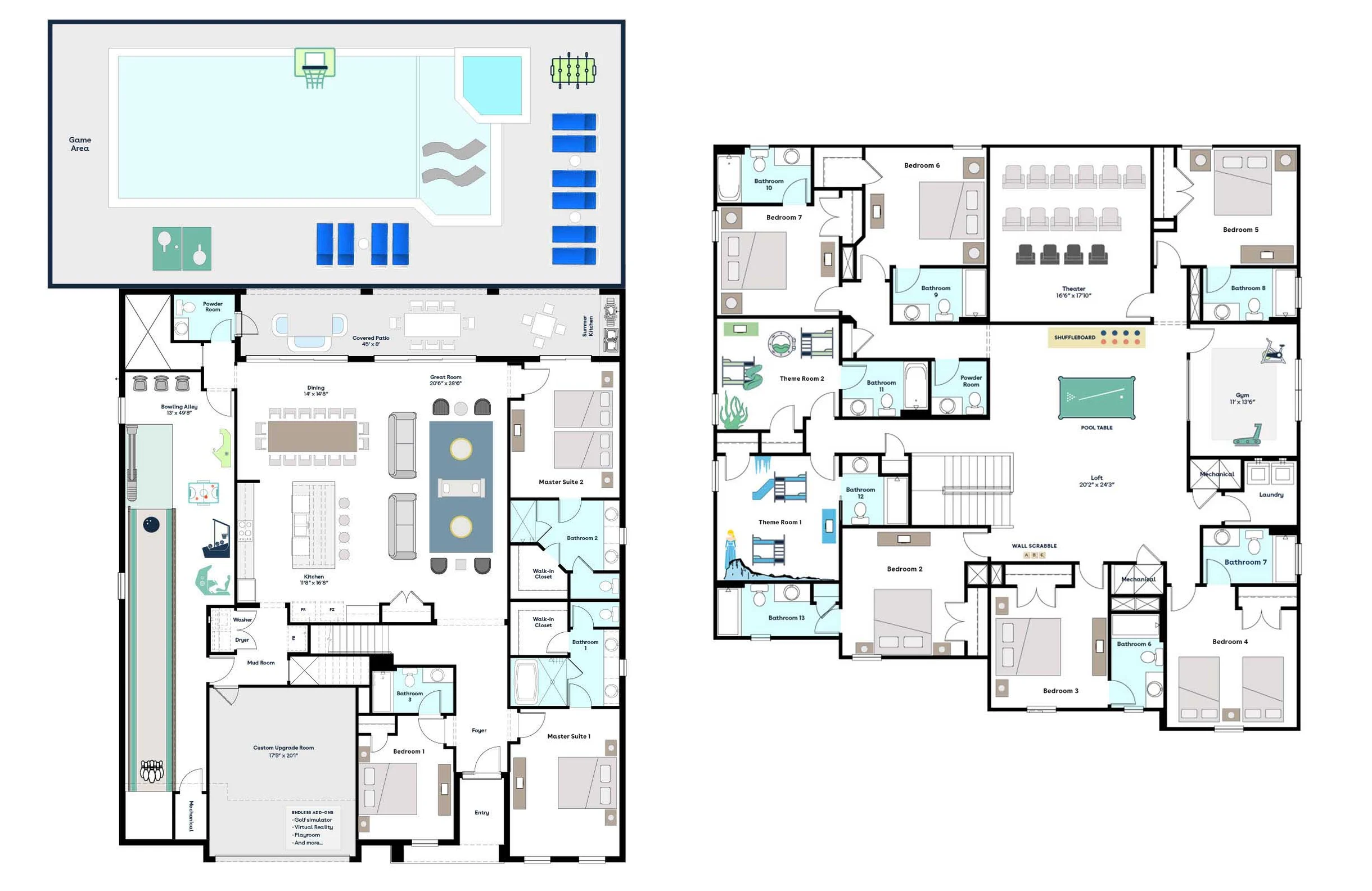 1724OB - 11 Bed - Gamer's Getaway - ST044 #71