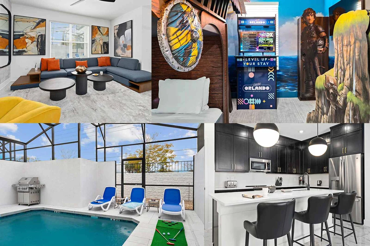 VOR5415AA: 4 Bed, Dragon's Den, Pool #64