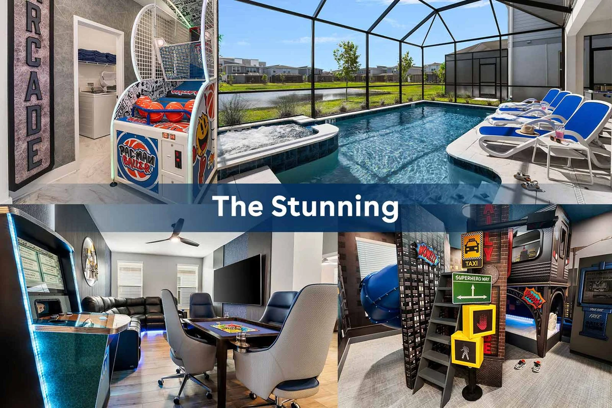 VOR4536TD: 7 Bed, Superhero City, Toy Box, Gaming Nook #73
