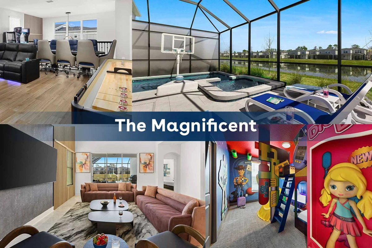 VOR4875PP: 6 Bed, Toy Box, Gaming Loft #78