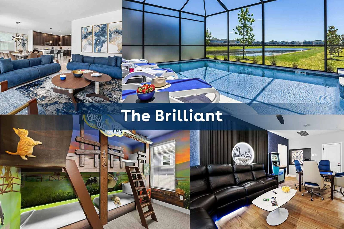 VOR4767HW: 7 Bed, Bricktopia, Petting Zoo, Gaming Nook #73