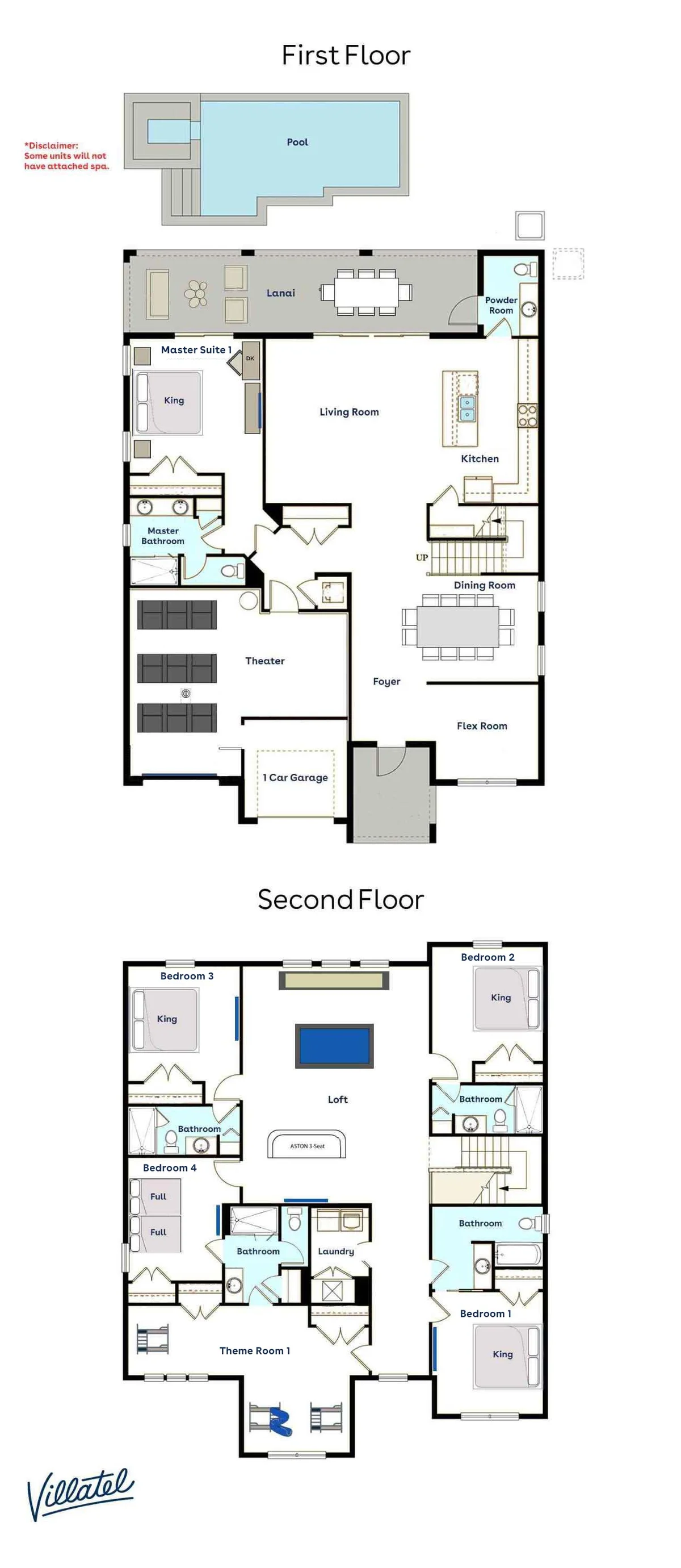 HI335SD: 6 bed, Pirate, Karaoke #87