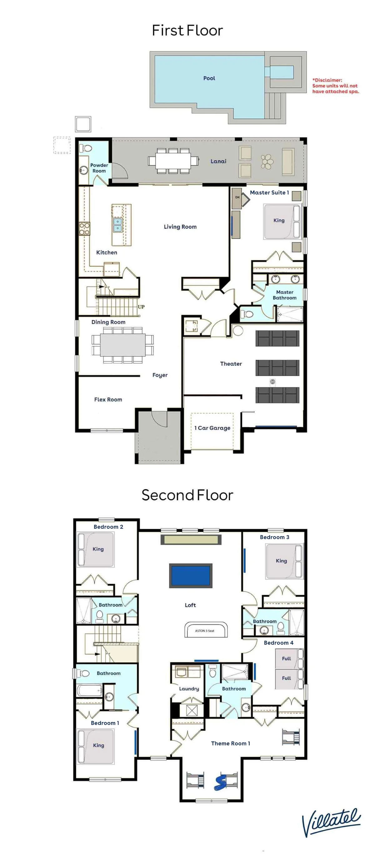 HI110SD: 6 bed, Seaside Haven, Gameroom #65