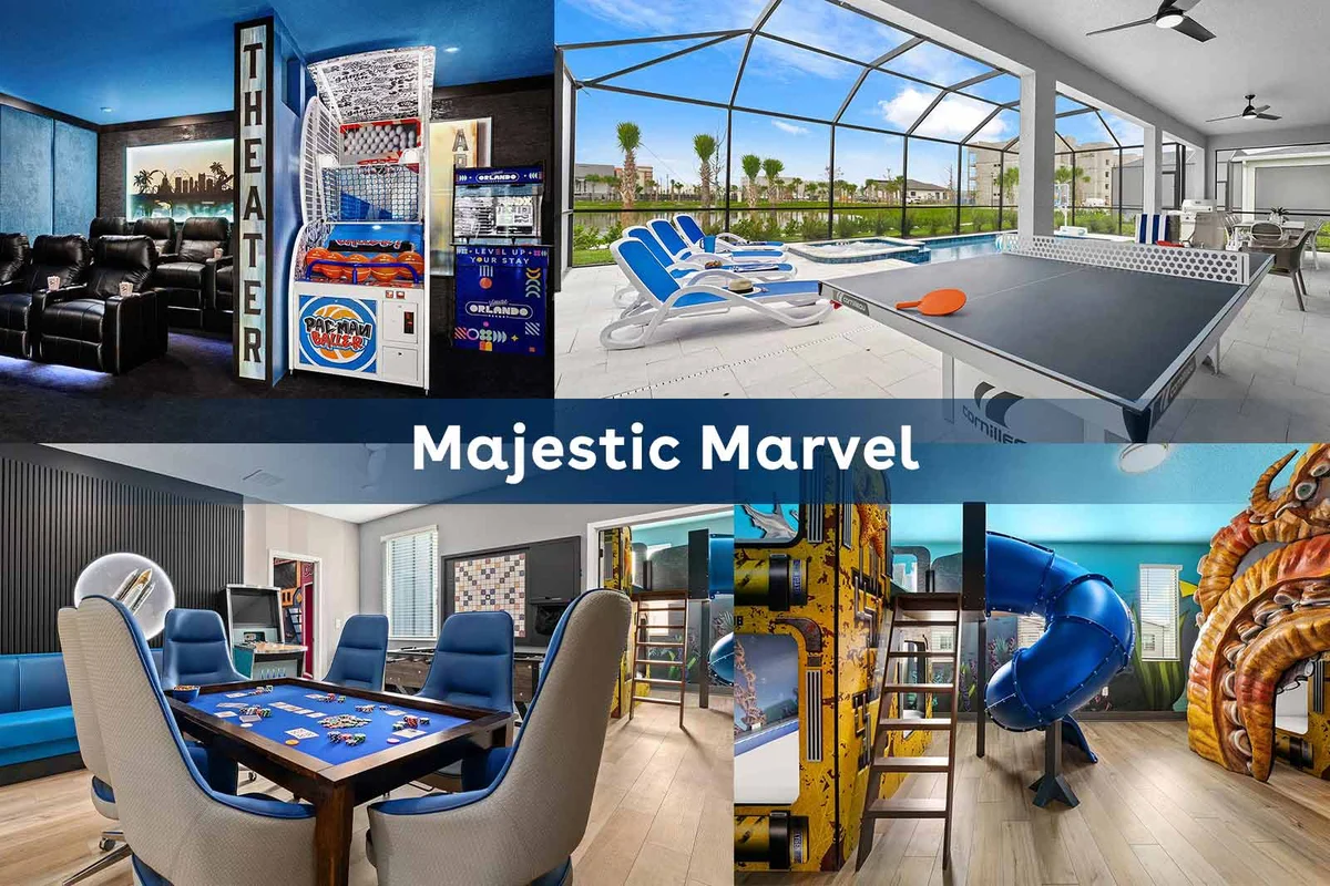 VOR5515AA: 9 Bed, Marine Magic, Toy Box, Theater #66