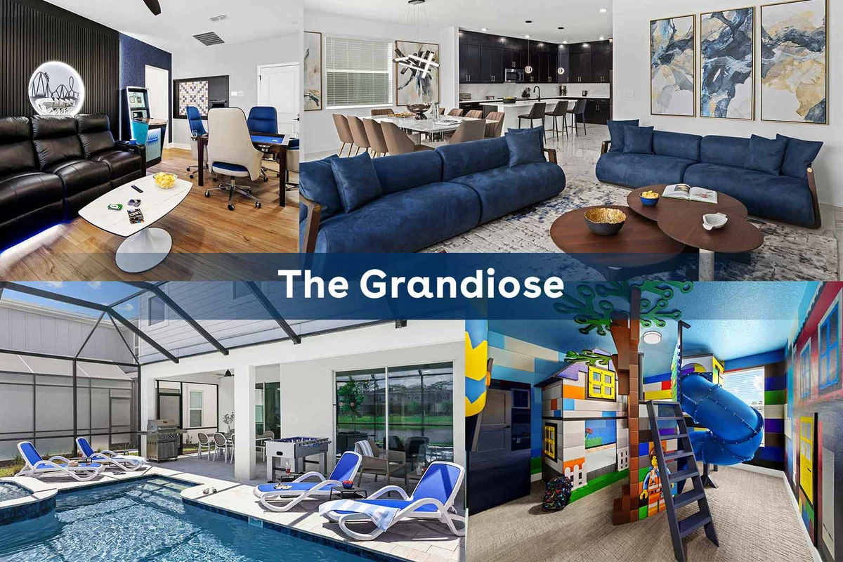 VOR4809PP: 7 Bed, Bricktopia, Petting Zoo, Gaming Nook #90