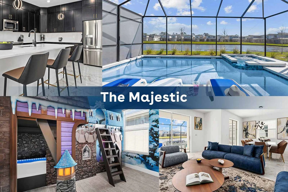 VOR4869PP: 7 Bed, Jungle Jamboree, Enchanted Castle, Gaming Nook #85