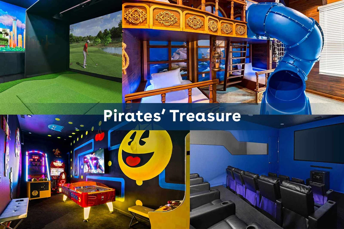 1763OB - 11 Bed - Pirates' Treasure - ST072 #62