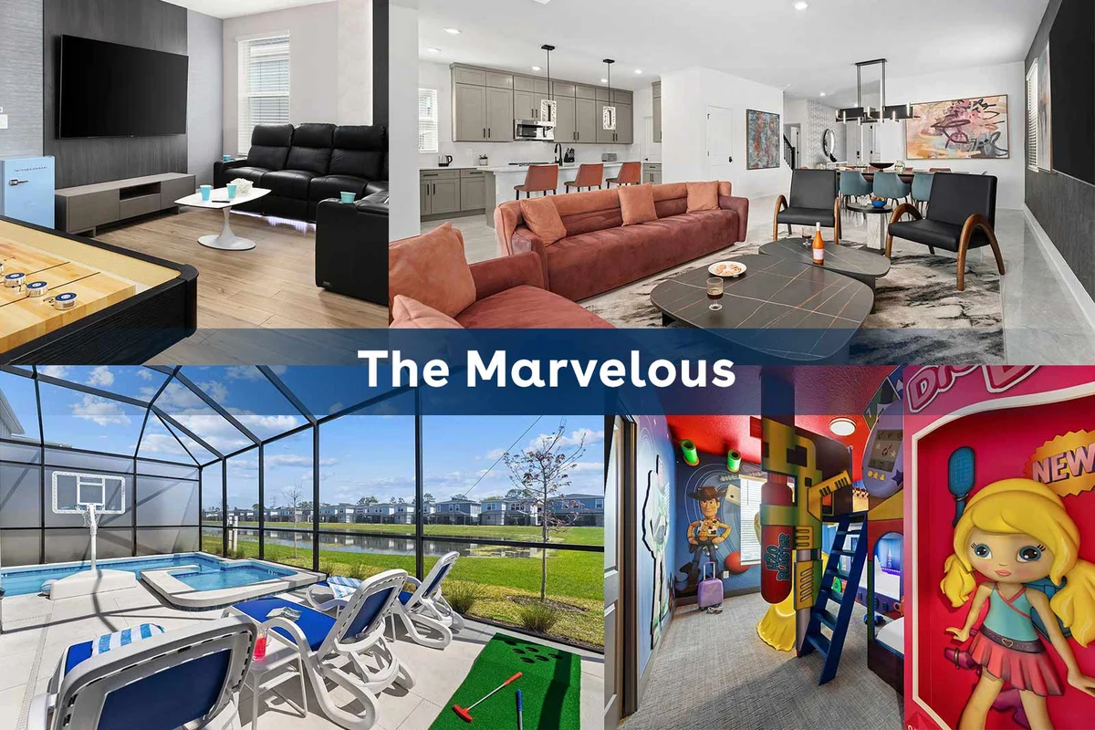 VOR4887PP: 6 Bed, Toy Box, Gaming Loft #85
