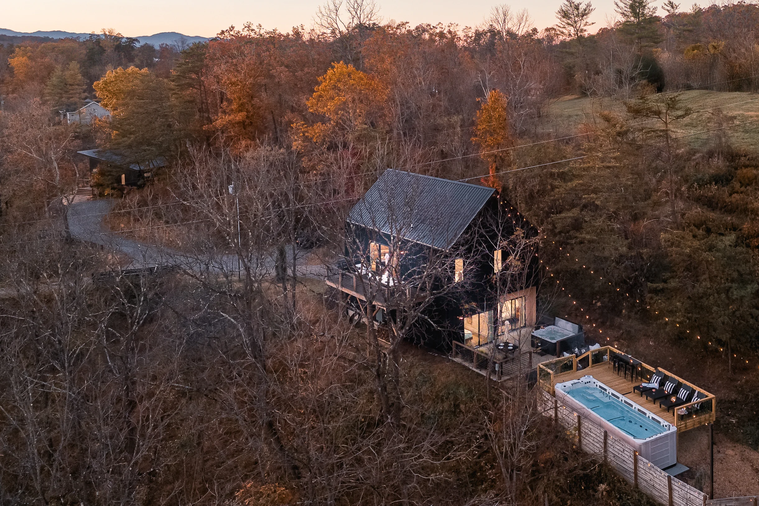 Heated Pool + Hot Tub + Cold Plunge • Asheville Spa Retreat • Gallery House #81